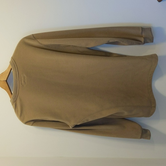 GH Bass Earth Men's Size M Long Sleeve Plush Pull Over Shirt - Picture 5 of 7